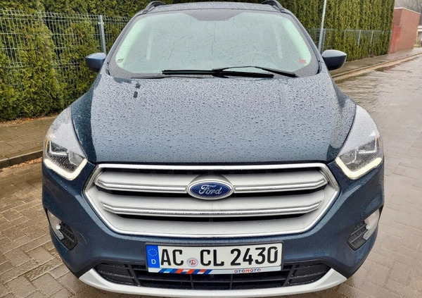 Ford Escape cena 73500 przebieg: 86840, rok produkcji 2019 z Pniewy małe 137